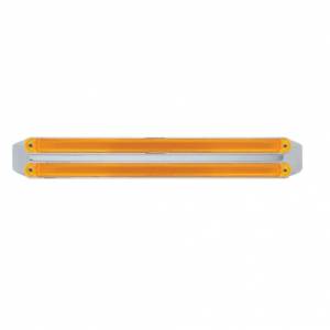 UNITED PACIFIC - UNITED PACIFIC - 32718 - BARRA GLOLIGHT DUAL DE 24 LED DE DOBLE FUNCIÓN DE 12" CON BISEL - LED ÁMBAR/LENTE ÁMBAR - Image 2