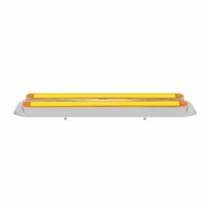 UNITED PACIFIC - UNITED PACIFIC - 32718 - BARRA GLOLIGHT DUAL DE 24 LED DE DOBLE FUNCIÓN DE 12" CON BISEL - LED ÁMBAR/LENTE ÁMBAR - Image 3