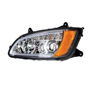 UNITED PACIFIC - UNITED PACIFIC - 32779 - FARO DE PROYECCIÓN CROMADO CON SEÑAL DE GIRO LED Y LUZ DE POSICIÓN PARA KENWORTH T660 2008-2017 - CONDUCTOR - Image 4