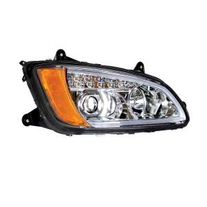 UNITED PACIFIC - UNITED PACIFIC - 32780 - FARO DE PROYECCIÓN CROMADO CON SEÑAL DE GIRO LED Y LUZ DE POSICIÓN PARA KENWORTH T660 2008-2017 - PASAJERO - Image 4