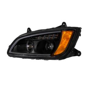 UNITED PACIFIC - UNITED PACIFIC - 32781 - FARO DE PROYECCIÓN BLACKOUT CON SEÑAL DE GIRO LED Y LUZ DE POSICIÓN PARA KENWORTH T660 2008-2017 - CONDUCTOR - Image 4