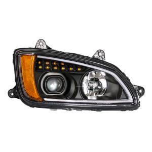 UNITED PACIFIC - UNITED PACIFIC - 32782 - FARO DE PROYECCIÓN BLACKOUT CON SEÑAL DE GIRO LED Y LUZ DE POSICIÓN PARA KENWORTH T660 2008-2017 - PASAJERO - Image 2