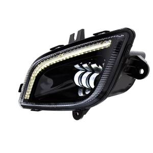 UNITED PACIFIC - UNITED PACIFIC - 32830 - LUZ ANTINIEBLA NEGRA DE 34 LED CON BARRA DE LUCES LED PARA FREIGHTLINER CASCADIA 2018-2024 - CONDUCTOR - Image 3