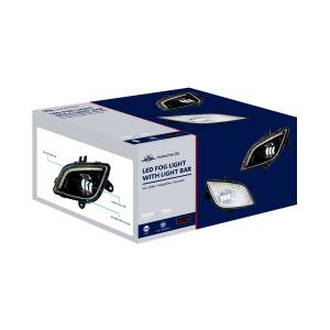 UNITED PACIFIC - UNITED PACIFIC - 32830 - LUZ ANTINIEBLA NEGRA DE 34 LED CON BARRA DE LUCES LED PARA FREIGHTLINER CASCADIA 2018-2024 - CONDUCTOR - Image 8