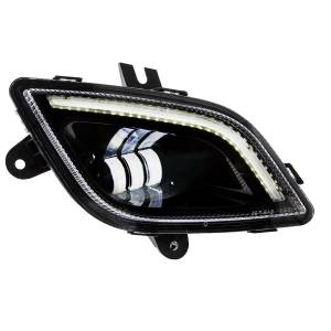 UNITED PACIFIC - 32831 - LUZ ANTINIEBLA NEGRA DE 34 LED CON BARRA DE LUCES LED PARA FREIGHTLINER CASCADIA 2018-2024 - PASAJERO