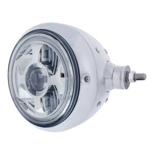 UNITED PACIFIC - UNITED PACIFIC - 32847 - GUÍA CROMADA CONJUNTO DE FARO ESTILO 682-C CON FARO LED Y LUZ DE POSICIÓN DE DOBLE COLOR - DERECHO (MONTAJE HORIZONTAL) - Image 3