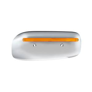 UNITED PACIFIC - UNITED PACIFIC - 32853 - CUBIERTA DE LA CARCASA DEL FARO TRASERO GLOLIGHT DE 24 LED PARA PETERBILT 389 (PASAJERO) 2008-2023 - LED/LENTE ÁMBAR - Image 2