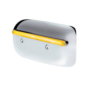 UNITED PACIFIC - UNITED PACIFIC - 32853 - CUBIERTA DE LA CARCASA DEL FARO TRASERO GLOLIGHT DE 24 LED PARA PETERBILT 389 (PASAJERO) 2008-2023 - LED/LENTE ÁMBAR - Image 3