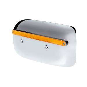 UNITED PACIFIC - UNITED PACIFIC - 32853 - CUBIERTA DE LA CARCASA DEL FARO TRASERO GLOLIGHT DE 24 LED PARA PETERBILT 389 (PASAJERO) 2008-2023 - LED/LENTE ÁMBAR - Image 4
