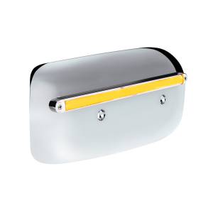 UNITED PACIFIC - UNITED PACIFIC - 32854 - CUBIERTA DE LA CARCASA DEL FARO TRASERO GLOLIGHT DE 24 LED PARA PETERBILT 389 (CONDUCTOR) 2008-2023 - LED ÁMBAR/LENTE TRANSPARENTE - Image 3