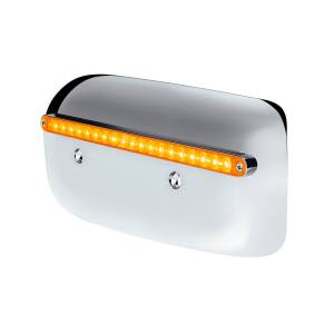 UNITED PACIFIC - UNITED PACIFIC - 32857 - CUBIERTA DE LA CARCASA DEL FARO TRASERO DE 19 LED PARA PETERBILT 389 (PASAJERO) 2008-2023 - LED ÁMBAR/LENTE - Image 3