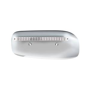 UNITED PACIFIC - UNITED PACIFIC - 32858 - CUBIERTA DE LA CARCASA DEL FARO TRASERO DE 19 LED PARA PETERBILT 389 (CONDUCTOR) 2008-2023 - LED ÁMBAR/LENTE TRANSPARENTE - Image 2
