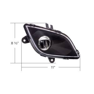 UNITED PACIFIC - UNITED PACIFIC - 32899 - LUZ ANTINIEBLA LED NEGRA DE ALTA POTENCIA PARA FREIGHTLINER CASCADIA 2018-2024 - PASAJERO - Image 6