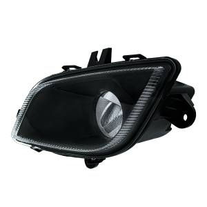 UNITED PACIFIC - UNITED PACIFIC - 32902 - LUZ ANTINIEBLA LED ÚNICA NEGRA PARA FREIGHTLINER CASCADIA 2018-2024 - CONDUCTOR - SERIE DE COMPETENCIA - Image 4