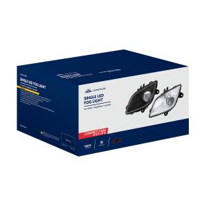 UNITED PACIFIC - UNITED PACIFIC - 32902 - LUZ ANTINIEBLA LED ÚNICA NEGRA PARA FREIGHTLINER CASCADIA 2018-2024 - CONDUCTOR - SERIE DE COMPETENCIA - Image 6