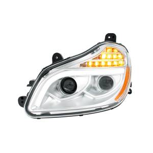UNITED PACIFIC - UNITED PACIFIC - 32904 - FARO DE PROYECCIÓN CROMADO DE 8 LED PARA EL CONDUCTOR KENWORTH T680 2013-2021 - Image 3