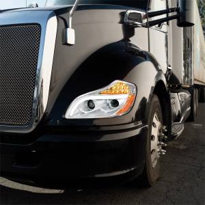 UNITED PACIFIC - UNITED PACIFIC - 32904 - FARO DE PROYECCIÓN CROMADO DE 8 LED PARA EL CONDUCTOR KENWORTH T680 2013-2021 - Image 10
