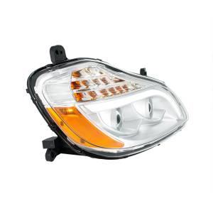 UNITED PACIFIC - UNITED PACIFIC - 32905 - FARO DE PROYECCIÓN CROMADO DE 8 LED PARA KENWORTH T680-PASSENGER 2013-2021 - Image 5