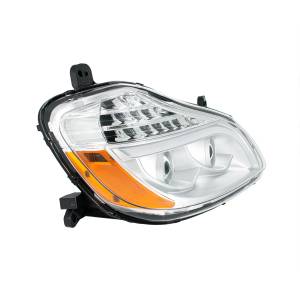 UNITED PACIFIC - UNITED PACIFIC - 32905 - FARO DE PROYECCIÓN CROMADO DE 8 LED PARA KENWORTH T680-PASSENGER 2013-2021 - Image 6