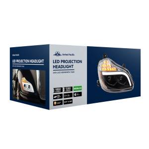 UNITED PACIFIC - UNITED PACIFIC - 32906 - FARO DE PROYECCIÓN BLACKOUT DE 8 LED PARA EL CONDUCTOR KENWORTH T680 2013-2021 - Image 7