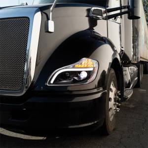UNITED PACIFIC - UNITED PACIFIC - 32906 - FARO DE PROYECCIÓN BLACKOUT DE 8 LED PARA EL CONDUCTOR KENWORTH T680 2013-2021 - Image 8