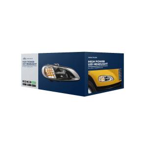 UNITED PACIFIC - UNITED PACIFIC - 32910 - FARO COMPLETAMENTE LED BLACKOUT DE ALTA POTENCIA PARA FREIGHTLINER M2-DRIVER 2003-2024 - Image 9