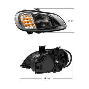 UNITED PACIFIC - UNITED PACIFIC - 32911 - FARO COMPLETAMENTE LED DE ALTA POTENCIA BLACKOUT PARA FREIGHTLINER M2-PASSENGER 2003-2024 - Image 10