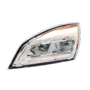 UNITED PACIFIC - UNITED PACIFIC - 32912 - FARO LED CROMADO DE ALTA POTENCIA PARA FREIGHTLINER CASCADIA-DRIVER 2018-2024 - Image 5