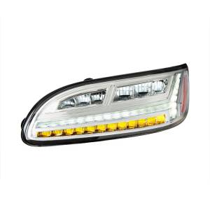 UNITED PACIFIC - UNITED PACIFIC - 32928 - FARO CROMADO DE 6 LED PARA PETERBILT 386 (2006-2016) Y 387 (2000-2011)- CONDUCTOR - Image 3
