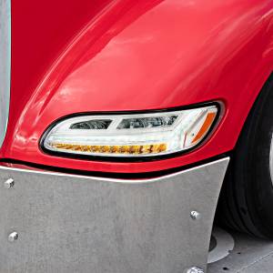 UNITED PACIFIC - UNITED PACIFIC - 32928 - FARO CROMADO DE 6 LED PARA PETERBILT 386 (2006-2016) Y 387 (2000-2011)- CONDUCTOR - Image 8