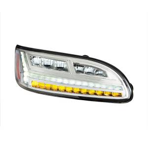 UNITED PACIFIC - UNITED PACIFIC - 32929 - FARO CROMADO DE 6 LED PARA PETERBILT 386 (2006-2016) Y 387 (2000-2011)- PASAJERO - Image 3