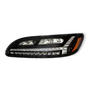 UNITED PACIFIC - UNITED PACIFIC - 32930 - FARO BLACKOUT 6 LED PARA PETERBILT 386 (2006-2016) Y 387 (2000-2011)- CONDUCTOR - Image 2