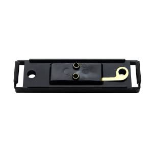 UNITED PACIFIC - 33006 - SOPORTE DE MONTAJE NEGRO PARA LUZ DE MONTAJE DE GUARDABARROS RECTANGULAR