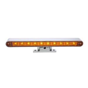 UNITED PACIFIC - UNITED PACIFIC - 33015 - BARRA DE LUCES CROMADA DE 10 LED CON BASE GIRATORIA DE 180 GRADOS - LED ÁMBAR DE DOBLE FUNCIÓN/LENTE ÁMBAR - Image 3