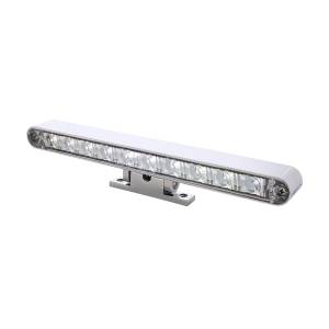 UNITED PACIFIC - UNITED PACIFIC - 33017 - BARRA DE LUCES CROMADA DE 10 LED CON BASE GIRATORIA DE 180 GRADOS - LED BLANCO DE DOBLE FUNCIÓN/LENTE TRANSPARENTE - Image 5