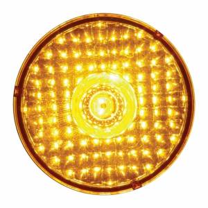 UNITED PACIFIC - UNITED PACIFIC - 33507 - LUZ DE CRISTAL BEEHIVE DE 2" (LIQUIDACIÓN/MARCADOR) - LENTE ÁMBAR - Image 2