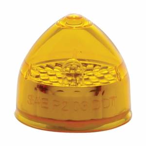 UNITED PACIFIC - UNITED PACIFIC - 33507 - LUZ DE CRISTAL BEEHIVE DE 2" (LIQUIDACIÓN/MARCADOR) - LENTE ÁMBAR - Image 3