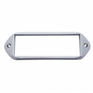 UNITED PACIFIC - 34021 - BISEL DE PLÁSTICO CROMADO PARA LUZ RECTANGULAR DE 5-7/8” X 2”
