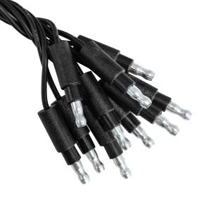 UNITED PACIFIC - UNITED PACIFIC - 34213P10 - CABLE ÚNICO DE 6" CON TERMINACIÓN DE BALA .180 Y EXTREMO PELADO - NEGRO (10 PIEZAS) - Image 2