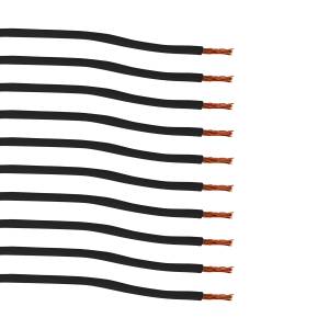 UNITED PACIFIC - UNITED PACIFIC - 34213P10 - CABLE ÚNICO DE 6" CON TERMINACIÓN DE BALA .180 Y EXTREMO PELADO - NEGRO (10 PIEZAS) - Image 3