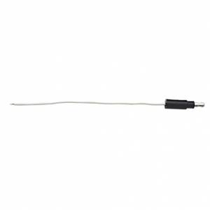 UNITED PACIFIC - 34214 - CABLE ÚNICO DE 6" CON TERMINACIÓN DE BALA .180 Y EXTREMO PELADO - BLANCO