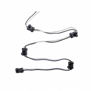 UNITED PACIFIC - 34224P - ARNÉS DE CABLEADO DE ENCHUFE DE 2 CLAVIJAS CON 5 ENCHUFES Y CABLE DE 7"