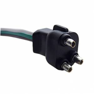 UNITED PACIFIC - UNITED PACIFIC - 34227P - MAZO DE CABLES DE ENCHUFE RECTO DE 3 CLAVIJAS CON 3 ENCHUFES - CABLE DE 12" - Image 2