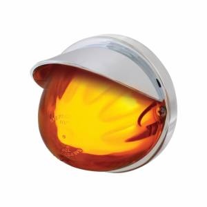 UNITED PACIFIC - 34404 - KIT DE MONTAJE EMPOTRADO DE SANDÍA GLOLIGHT DE DOBLE FUNCIÓN DE 9 LED CON VISERA - LED ÁMBAR/LENTE ÁMBAR
