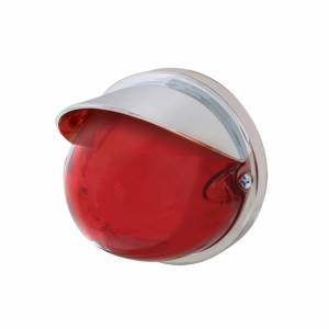 UNITED PACIFIC - UNITED PACIFIC - 34405 - KIT DE MONTAJE EMPOTRADO DE SANDÍA GLOLIGHT DE DOBLE FUNCIÓN DE 9 LED CON VISERA - LED ROJO / LENTE ROJA - Image 2