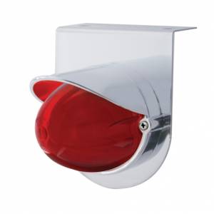 UNITED PACIFIC - UNITED PACIFIC - 34413 - SOPORTE DE LUZ INOXIDABLE CON VISERA Y LUZ DE SANDÍA DE DOBLE FUNCIÓN DE 9 LED - LED ROJO/LENTE ROJA - Image 2