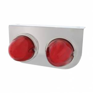 UNITED PACIFIC - UNITED PACIFIC - 34425 - SOPORTE DE LUZ INOXIDABLE CON 2X 9 LED GLOLIGHT DE SANDÍA DE DOBLE FUNCIÓN - LED ROJO/ LENTE ROJA - Image 2