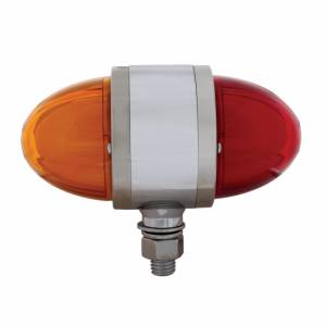 UNITED PACIFIC - UNITED PACIFIC - 34428 - LUZ GLOLIGHT DE DOBLE CARA DE 18 LED DE DOBLE FUNCIÓN - LED ÁMBAR Y ROJO / LENTE ÁMBAR Y ROJA - Image 3