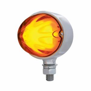 UNITED PACIFIC - 34430 - LUZ DE UNA CARA GLOLIGHT DE 9 LED DE DOBLE FUNCIÓN - LED ÁMBAR/LENTE ÁMBAR