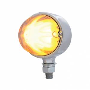 UNITED PACIFIC - 34432 - LUZ GLOLIGHT DE UNA SOLA FUNCIÓN DE 9 LED - LED ÁMBAR/LENTE TRANSPARENTE